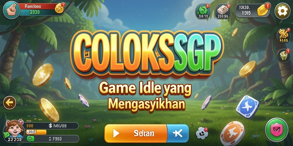 Screenshot gameplay COLOKSGP yang menunjukkan keseruan saat bermain Idle.