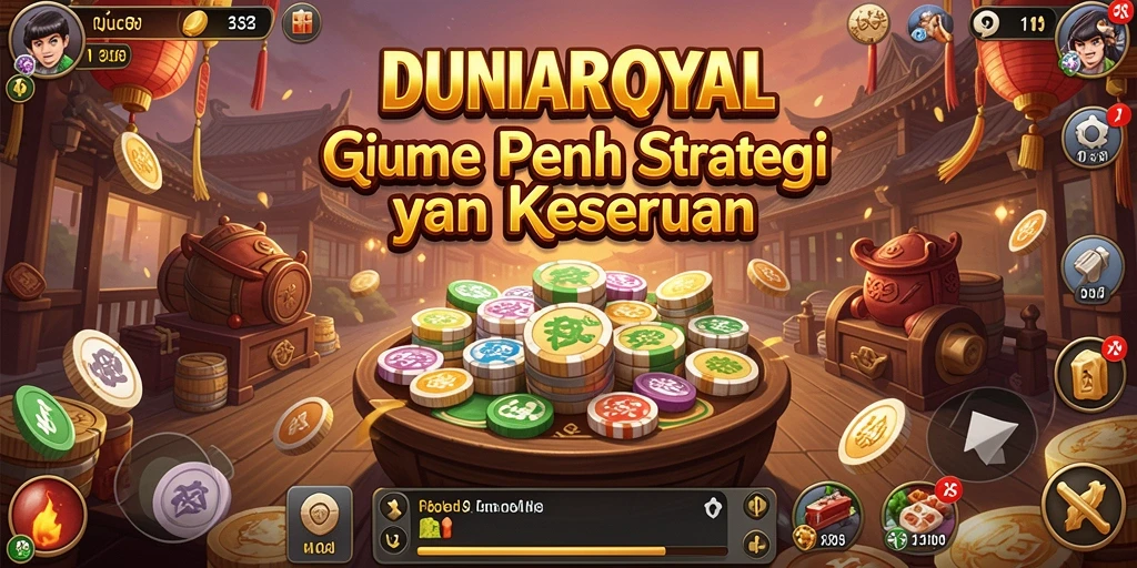 Tampilan gameplay DUNIAROYAL yang seru dan menarik.
