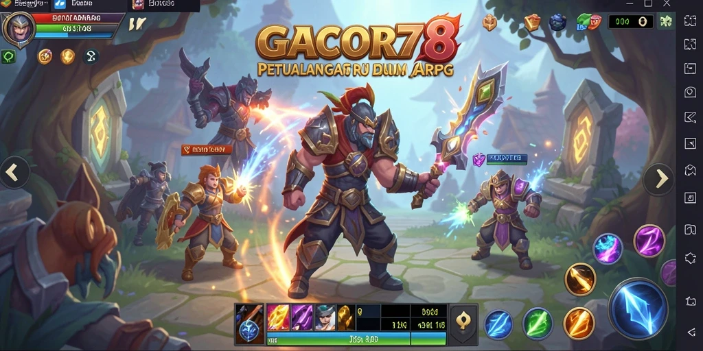 Tampilan gameplay menarik dari GACOR78 yang memikat.