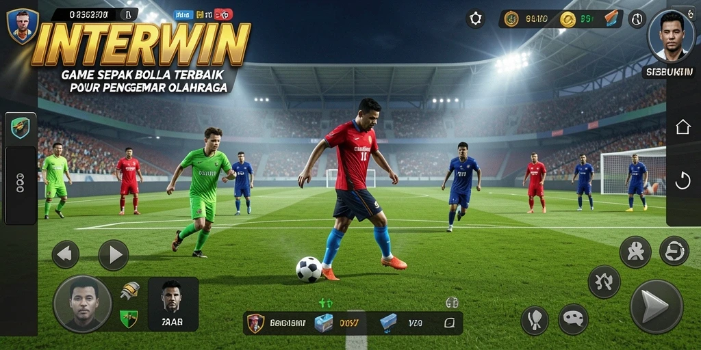 Tampilan gameplay INTERWIN yang menegangkan dan penuh aksi.