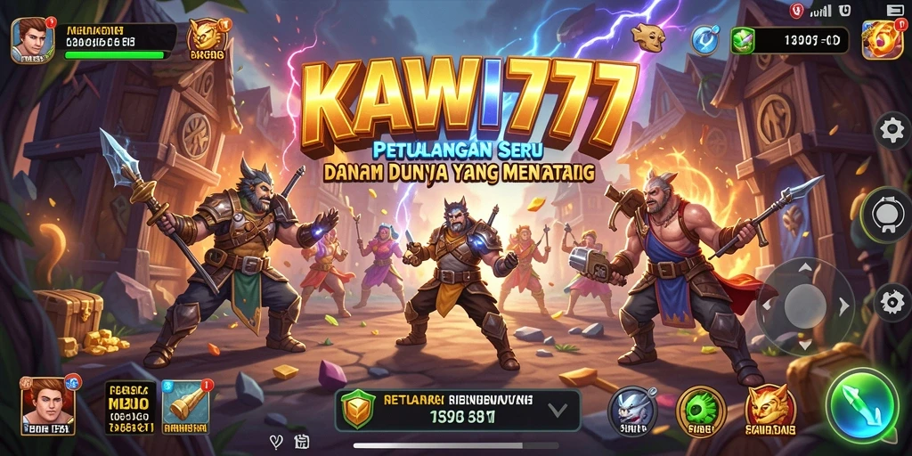 Tangkapan layar KAWI777 menunjukkan pengalaman gameplay yang mendebarkan dan penuh petualangan.