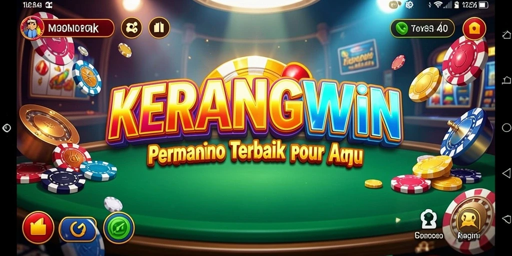 Tampilan gameplay menarik dari KERANGWIN yang penuh aksi kasino.