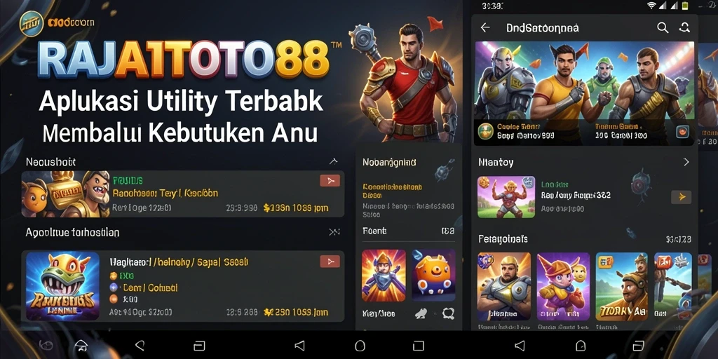 Tampilan antarmuka pengguna RAJATOTO88 yang intuitif dan menarik.
