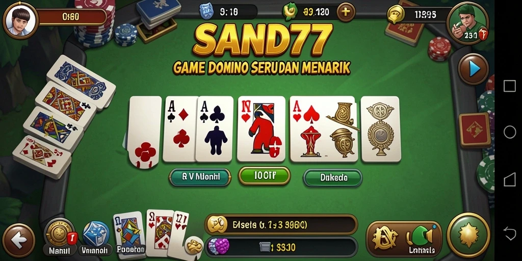 Screenshot gameplay SAND77 yang penuh aksi dan seru.